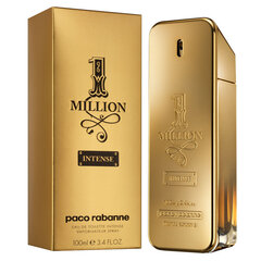 Tualettvesi Paco Rabanne 1 Million Intense EDT meestele 100 ml цена и информация | Мужские духи | kaup24.ee