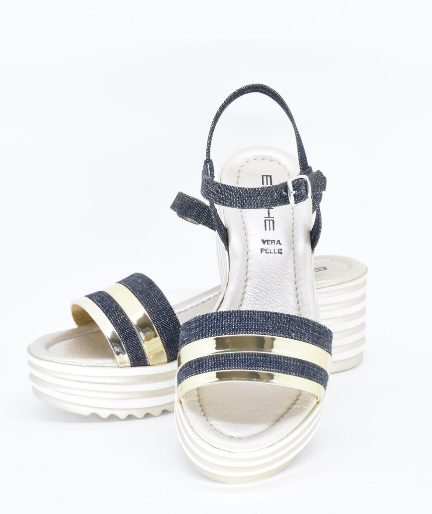 Sandaalid naistele Elche, sinine цена и информация | Naiste sandaalid | kaup24.ee