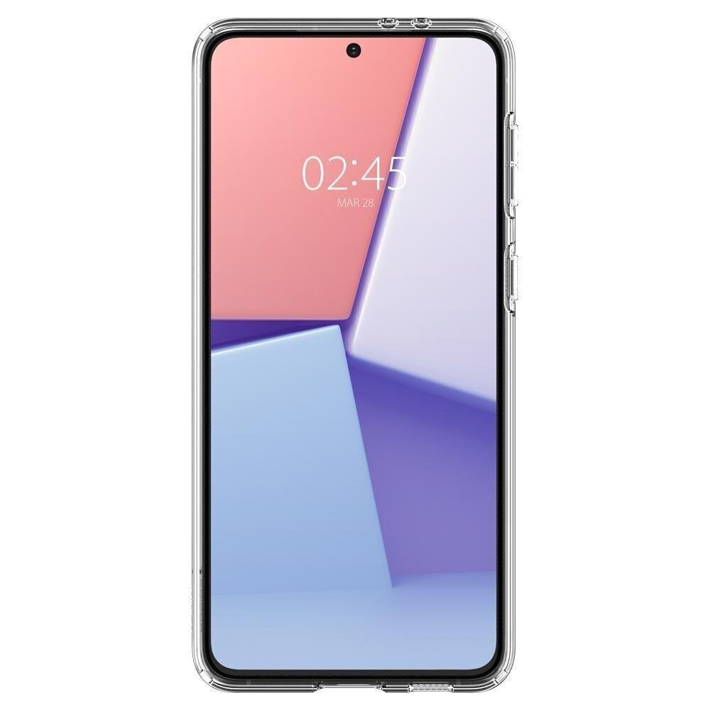 Silikoonümbris Spigen Liquid Crystal, Samsung G991 Galaxy S21 5G, läbipaistev цена и информация | Telefoni kaaned, ümbrised | kaup24.ee