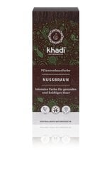 Looduslik juuksevärv Khadi 150 g, pähklipruun цена и информация | Краска для волос | kaup24.ee