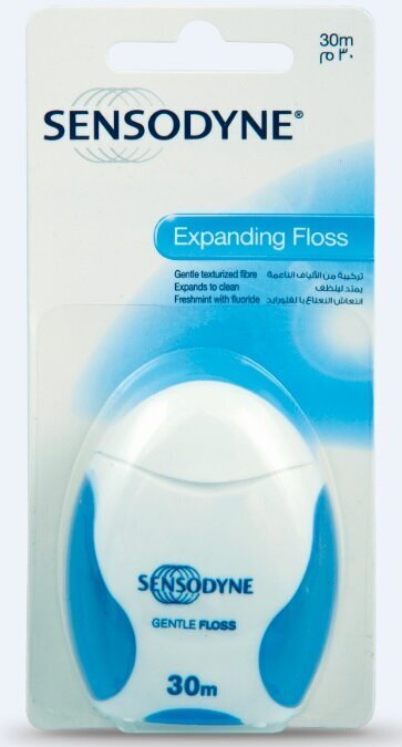 Hambaniit Sensodyne Gentle Floss 30 m цена и информация | Suuhügieen | kaup24.ee