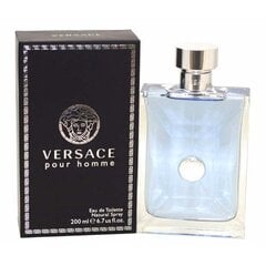 Versace Pour Homme EDT meestele 200 ml kaina ir informacija | Meeste parfüümid | kaup24.ee