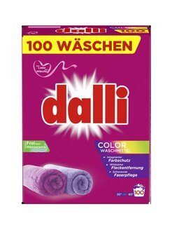 Pesupulber Dalli color värvilisele pesule, 6,5 kg цена и информация | Pesuvahendid | kaup24.ee