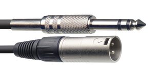 Stagg, Aux 6.35 mm/XLR, 1 m цена и информация | Кабели и провода | kaup24.ee