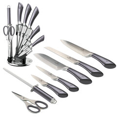 BerlingerHaus Metallic Line набор ножей Carbon Pro Edition, 8 частей цена и информация | Ножи и аксессуары для них | kaup24.ee