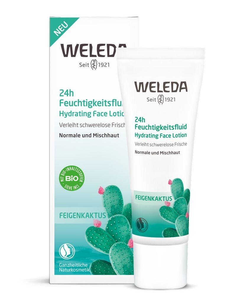 Niisutav näokreem Weleda Prickly Pear Cactus 30 ml hind ja info | Näokreemid | kaup24.ee