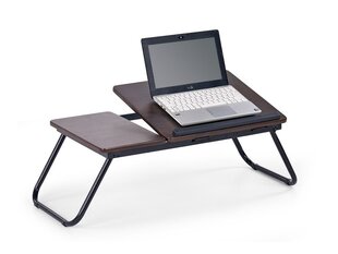 Arvutilaud sülearvuti jaoks B19, tume pähkel hind ja info | Arvutilauad, kirjutuslauad | kaup24.ee