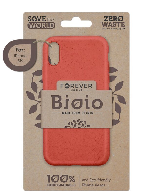 Forever Bioio case, telefonile iPhone 12 Mini 5.4, punane цена и информация | Telefoni kaaned, ümbrised | kaup24.ee