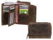 Meeste nahkrahakott GreenBurry Vintage, pruun hind ja info | Meeste rahakotid | kaup24.ee
