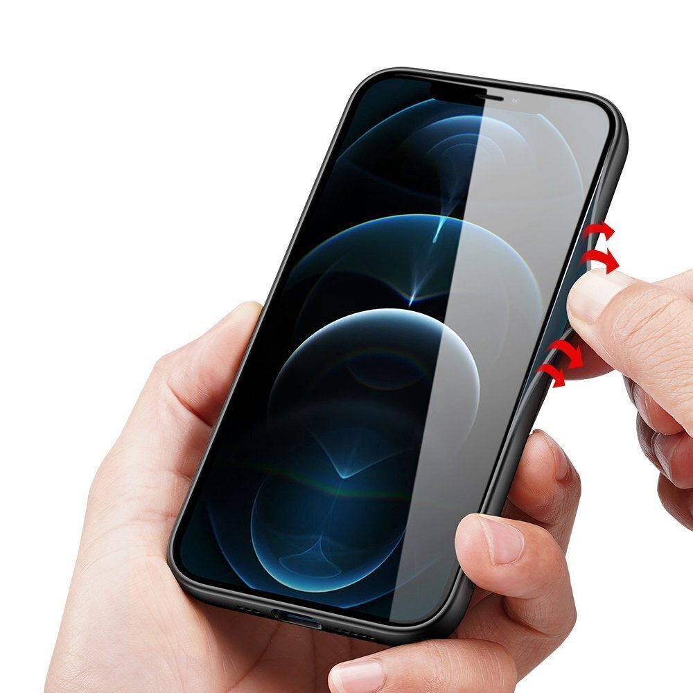 Telefoniümbris Dux Ducis Fino Apple iPhone 12/12 Pro chaki hind ja info | Telefoni kaaned, ümbrised | kaup24.ee