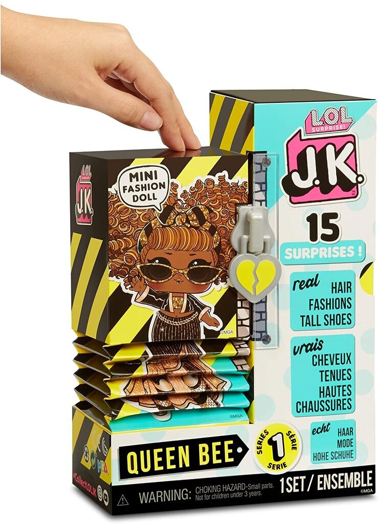 L.O.L. Surprise! JK Queen Bee Mini Moodne nukk hind ja info | Tüdrukute mänguasjad | kaup24.ee