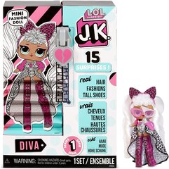 L.O.L. Surprise! JK Diva Mini Fashion Doll цена и информация | Игрушки для девочек | kaup24.ee