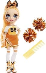 Rainbow High Cheer Doll- Poppy Rowan (Orange) цена и информация | Игрушки для девочек | kaup24.ee