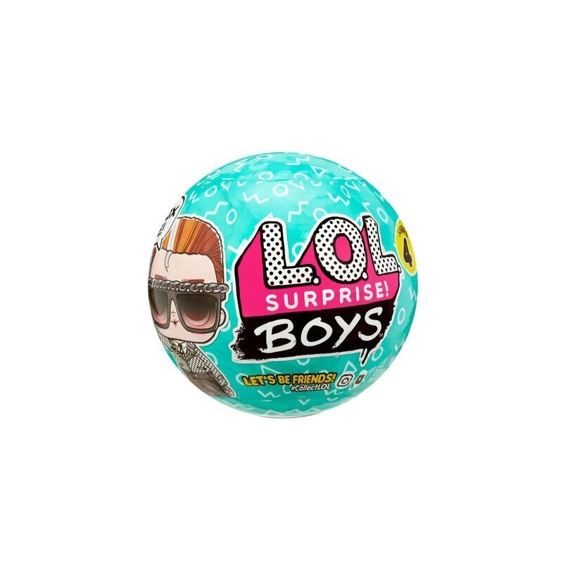 LOL Surprise! Boys Series 4 Boy Doll with 7 Surprises hind ja info | Tüdrukute mänguasjad | kaup24.ee