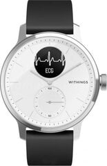 Withings ScanWatch (42 mm) White цена и информация | Смарт-часы (smartwatch) | kaup24.ee