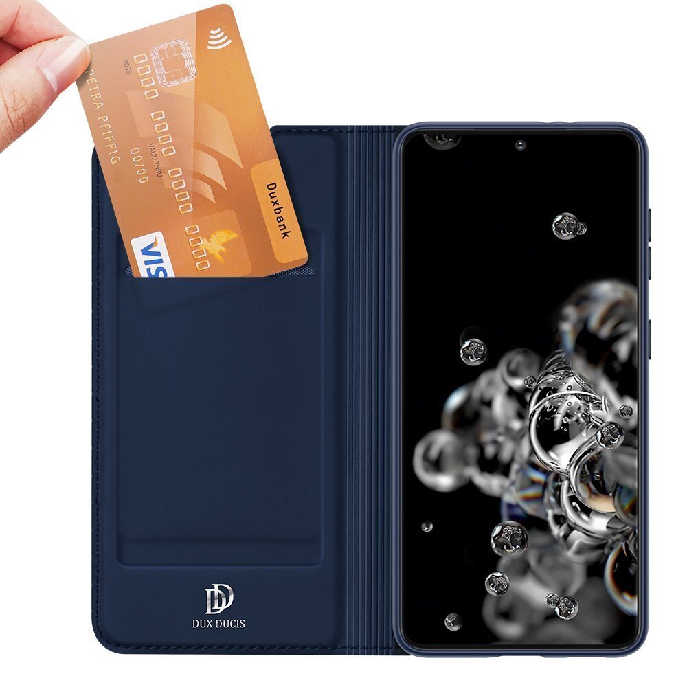 Dux Ducis Skin Pro Bookcase, telefonile Samsung Galaxy S21 5G, sinine hind ja info | Telefoni kaaned, ümbrised | kaup24.ee