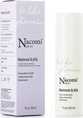 Näoseerum Nacomi Next Level Retinol 0,5% 30 ml hind ja info | Näoõlid, seerumid | kaup24.ee