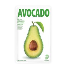 Листовая маска для лица Blue Dot Avocado 20 г цена и информация | Маски для лица, патчи для глаз | kaup24.ee