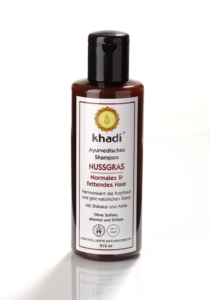 Ayurveda šampoon rasusele peanahale Orange Vitality Elixier, Khadi 200ml цена и информация | Šampoonid | kaup24.ee