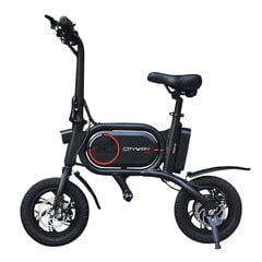 Elektrijalgratas Cityway Milo 12'' 350W, 25 km / h, must hind ja info | Elektrirattad | kaup24.ee