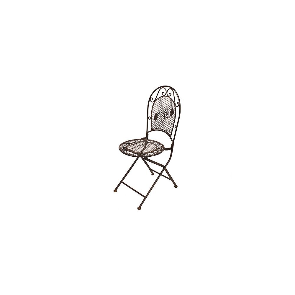 Metallist kokkupandav tool, pruun цена и информация | Aiatoolid | kaup24.ee