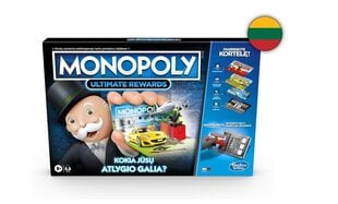 Lauamäng Monopoly koos elektroonilise pangandusega Hasbro Monopoly Ultimate Rewards, LT цена и информация | Настольные игры, головоломки | kaup24.ee