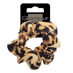 Резинка для волос Glamour, пантера цена и информация | Аксессуары для волос | kaup24.ee