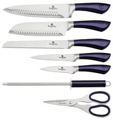 Berlinger Haus Purple набор ножей, 8 шт. цена и информация | Ножи и аксессуары для них | kaup24.ee