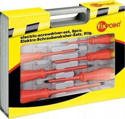 Elektriku kruvikeerajate komplekt Fixpoint 77113 8 tk hind ja info | Käsitööriistad | kaup24.ee