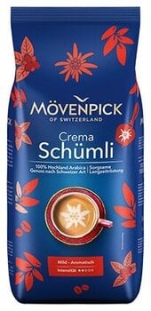 Movenpick Schumli кофейные зерна, 1 кг цена и информация | Кофе, какао | kaup24.ee