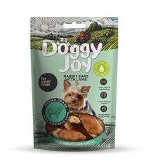 Doggy Joy rabbit ears with lamb närimismaiused koertele 55g цена и информация | Лакомства для собак | kaup24.ee