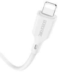 USB кабель Borofone BX49 PD Type-C на Lightning 1.0 м, белый цена и информация | Borofone 43757-uniw | kaup24.ee