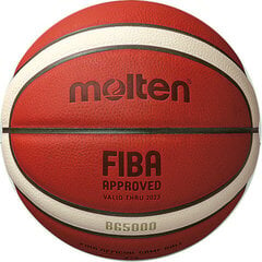 Мяч баскетбольный Molten B6G5000 FIBA, размер 6 цена и информация | Баскетбольные мячи | kaup24.ee