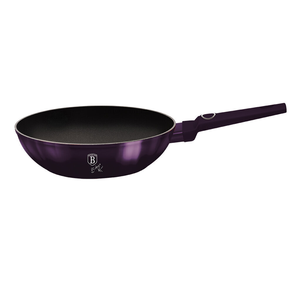 BerlingerHaus Wok pann Purple Eclipse Collection, 28 cm hind ja info | Pannid | kaup24.ee