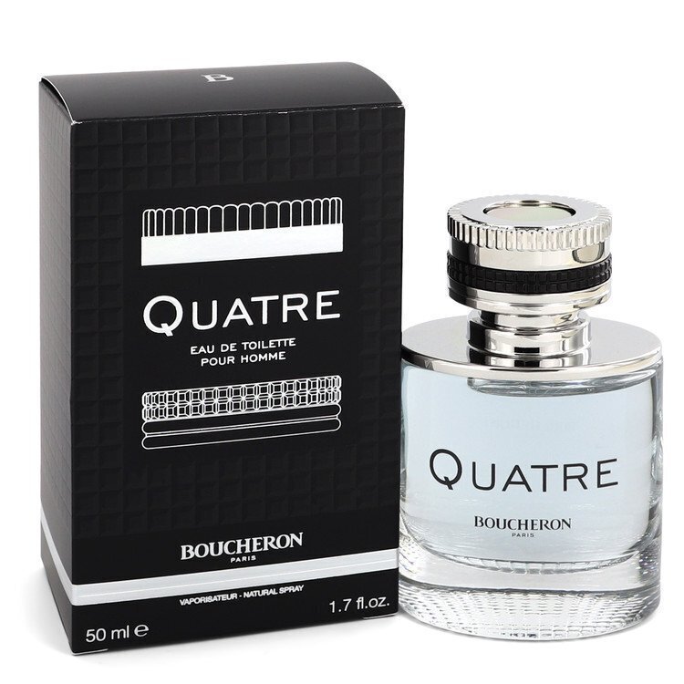 Tualettvesi Boucheron Quatre EDT meestele 50 ml hind ja info | Meeste parfüümid | kaup24.ee