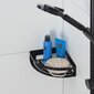 Suur nurgariiul vannituppa Tiger CADDY, must hind ja info | Vannitoa sisustuselemendid ja aksessuaarid | kaup24.ee