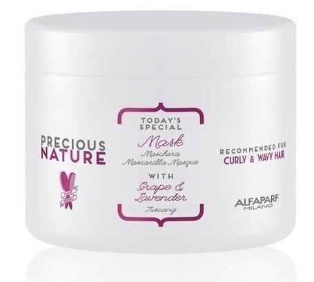 Mask lokkis ja lainelistele juustele Alfaparf Precious Nature Curly&Wavy 500 ml hind ja info | Maskid, õlid, seerumid | kaup24.ee