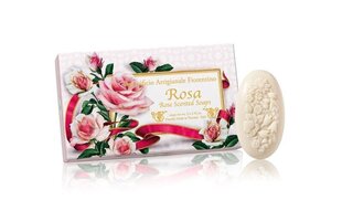 Мыло с ароматом розы Saponificio Artigianale Fiorentino, 3x100g цена и информация | Мыло | kaup24.ee