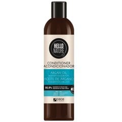 Taastav ja toitev palsam argaaniaõliga 300ml Hello Nature цена и информация | Бальзамы, кондиционеры | kaup24.ee