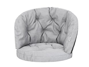 Подушка для кресла Hobbygarden Amanda Prestige 50x50 см, серая цена и информация | Подушки, наволочки, чехлы | kaup24.ee