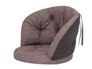 Подушка для кресла Hobbygarden Amanda Prestige 50x50 см, коричневая цена и информация | Подушки, наволочки, чехлы | kaup24.ee