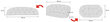 Padi diivanile Hobbygarden Amanda Prestige 100x50 cm, tumehall hind ja info | Toolipadjad ja -katted | kaup24.ee