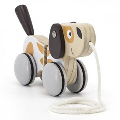 Деревянный щенок на верёвке PolarB Viga цена и информация | Игрушки для малышей | kaup24.ee