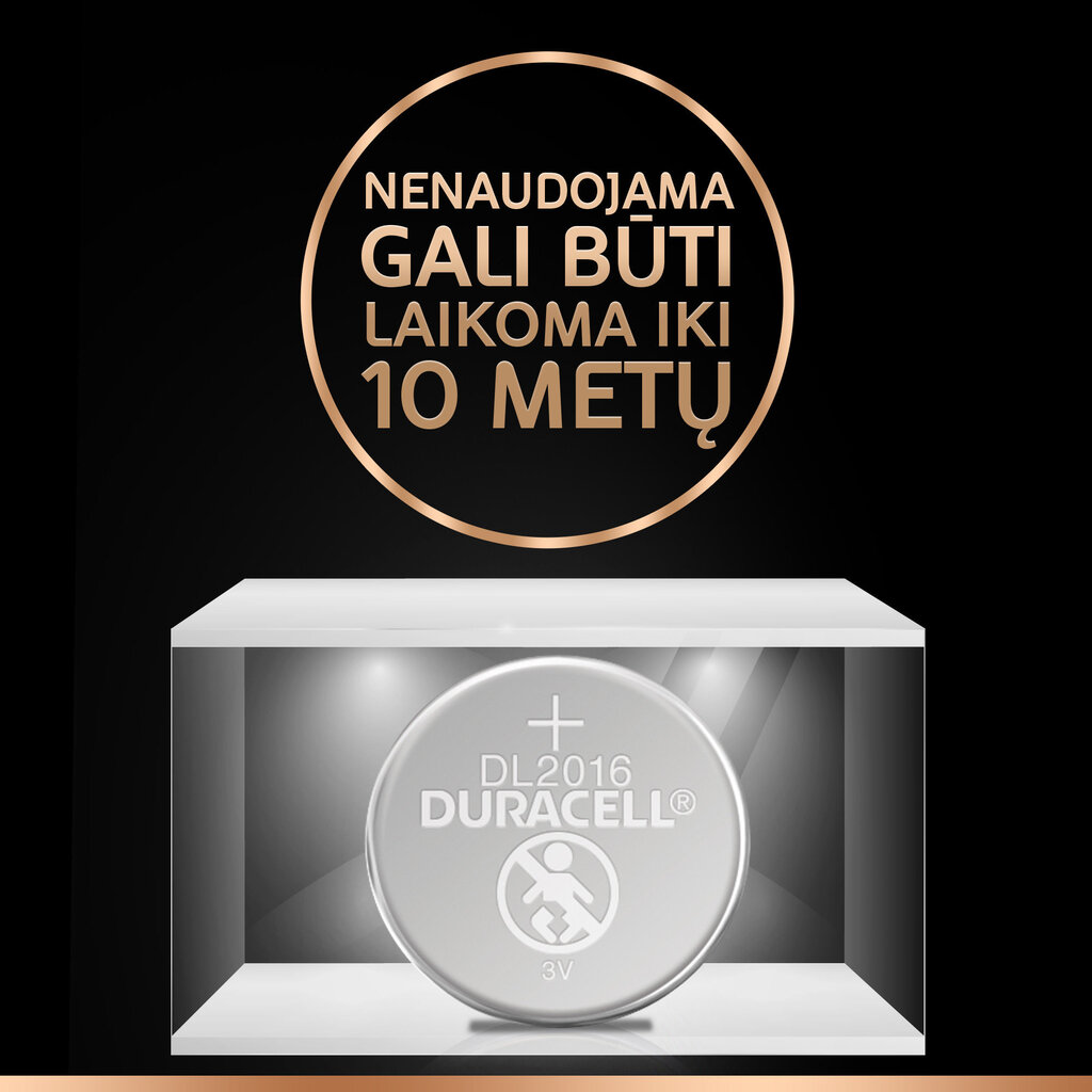 Patareid Duracell 2016, 1 tk hind ja info | Patareid | kaup24.ee