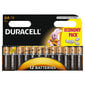 Patareid Duracell AA / MN1500 Alkaline LR6 1.5V. 12 tk (EU blister) hind ja info | Patareid | kaup24.ee