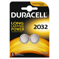 Patareid Duracell DL2032, 2 tk цена и информация | Батарейки | kaup24.ee