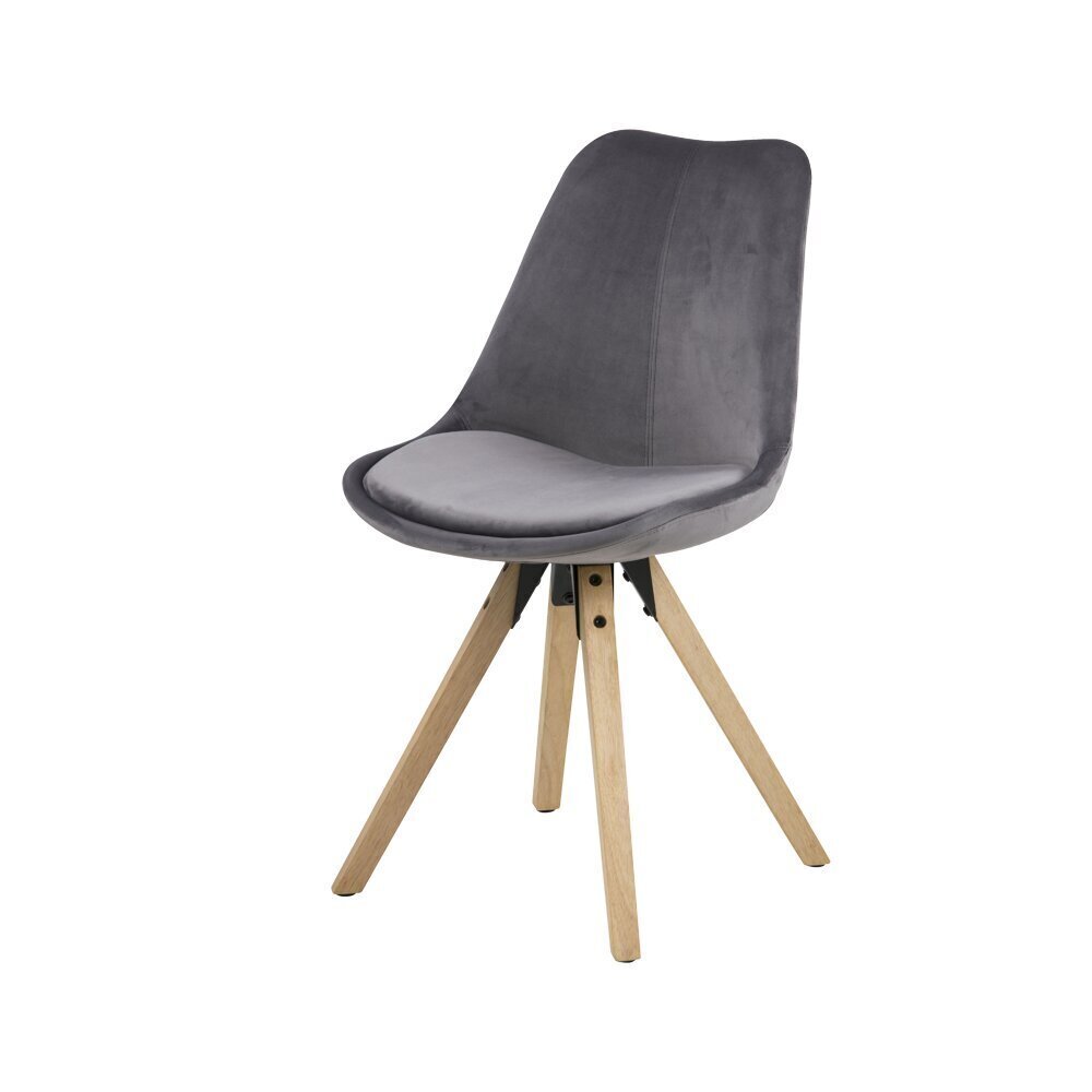 2 tooli komplekt Selsey Djum, hall hind ja info | Söögilaua toolid, köögitoolid | kaup24.ee