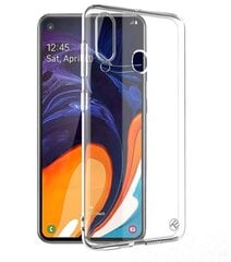 Telefoniümbris telefonile Samsung Galaxy A60, läbipaistev hind ja info | Telefoni kaaned, ümbrised | kaup24.ee
