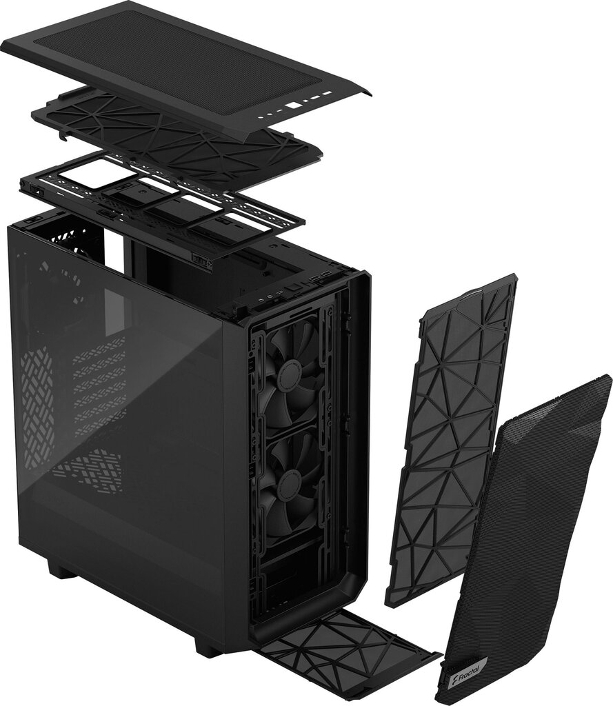 Fractal Design Meshify 2 Compact цена и информация | Arvutikorpused | kaup24.ee