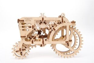 Конструктор - Трактор Ugears, 97 шт. цена и информация | Конструкторы и кубики | kaup24.ee